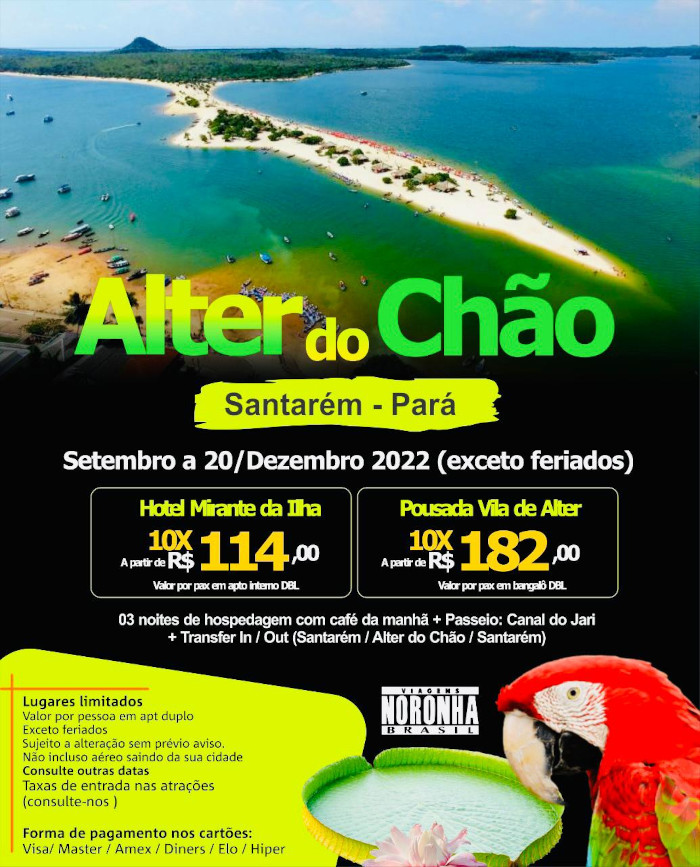 Alter do Chão | Viagens Noronha Brasil