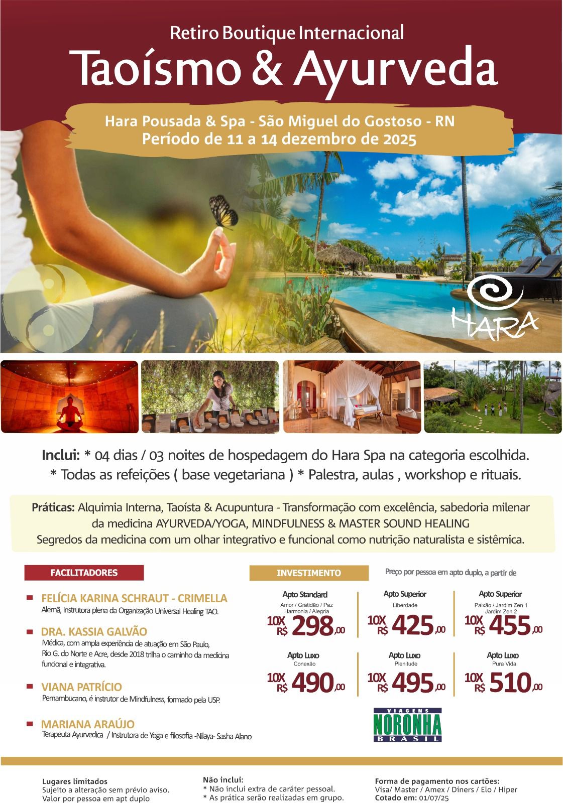 Retiro Boutique Internacional – Taoísmo & Ayurveda