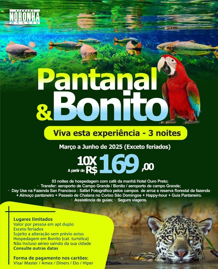 Pantanal e Bonito