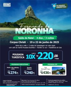 Fernando de Noronha 2025 - Saída de Natal