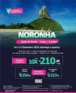 Fernando de Noronha 2025 - Saída de Recife
