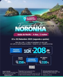 Fernando de Noronha 2025 - Saída de Recife