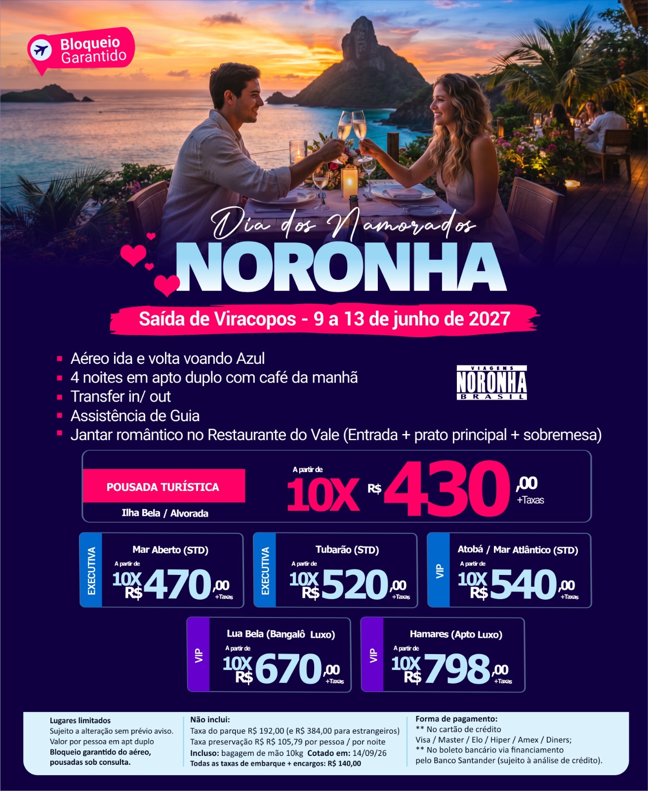 Dia dos Namorados em Noronha